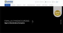Desktop Screenshot of eurosig.al